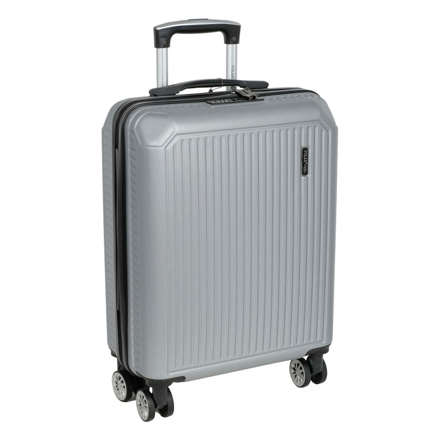 Чемодан ABS малый РР5661 (2-ой) 20" (Серебро) POLAR S-4614566120193