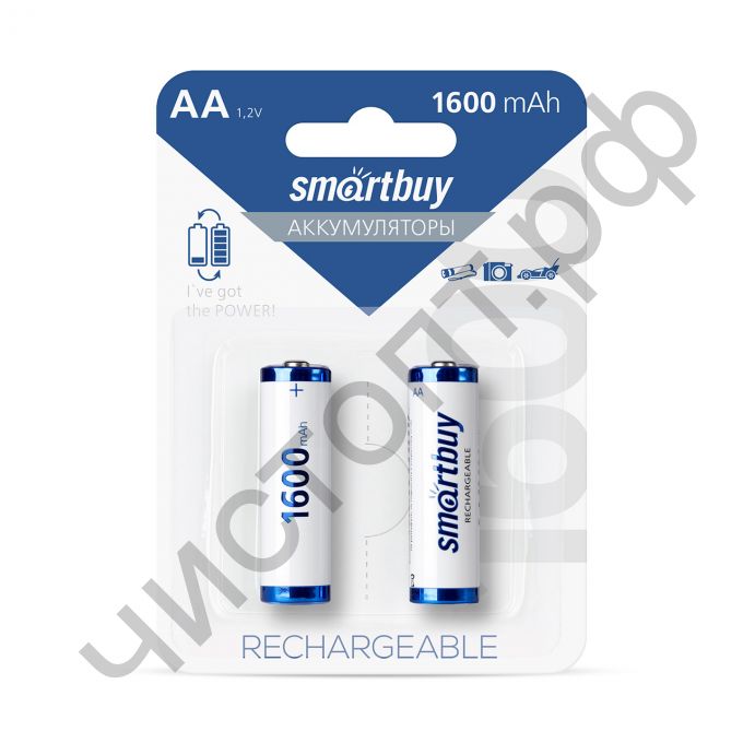 Аккум.Smartbuy R6 AA 1600 mAh 2BL  (24)