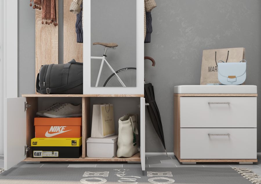 Пр-16 Прихожая "ЛАЙТ" с зеркалом