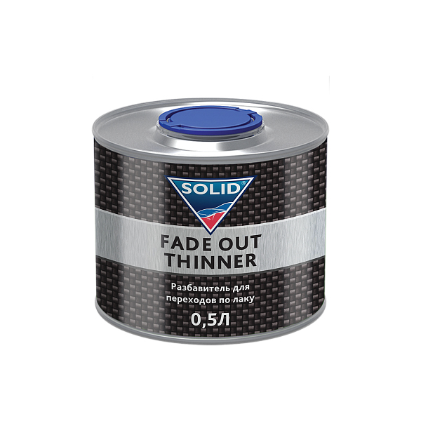 Solid PROFESSIONAL LINE FADE OUT THINNER разбавитель для переходов по лаку, фасовка, 500мл.