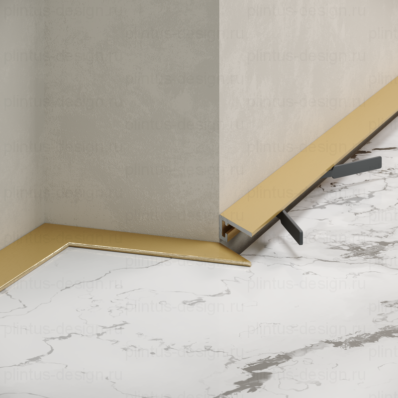 Микроплинтус Micro 11 Mini Laconistiq золото