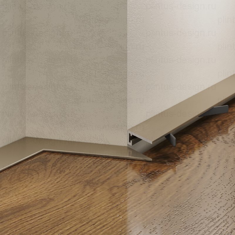 Микроплинтус Micro 15 Classic Laconistiq светлое золото