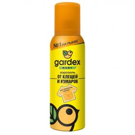Аэрозоль от клещ. и ком. gardex BABY 150мл