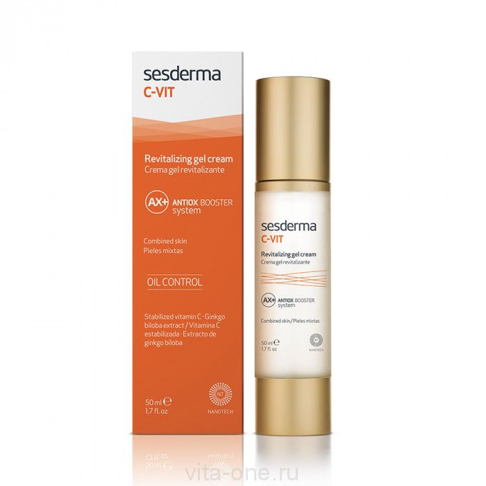 C-VIT Revitalizing gel cream – Крем-гель омолаживающий Sesderma (Сесдерма) 50 мл