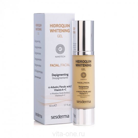 HIDROQUIN WHITENING Gel depigmenting – Гель депигментирующий Sesderma (Сесдерма) 50 мл