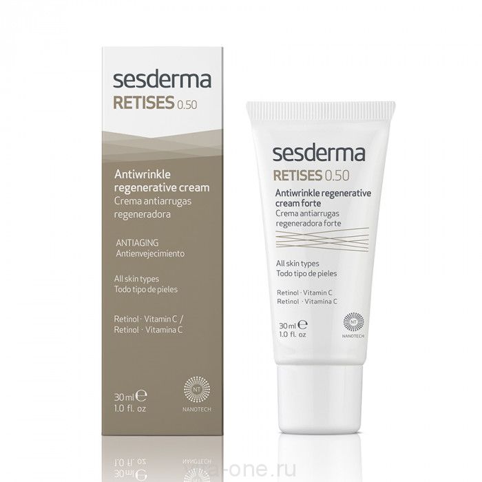 RETISES 0,50% Antiwrinkle regenerative cream forte – Крем регенерирующий против морщин форте Sesderma (Сесдерма) 30 мл