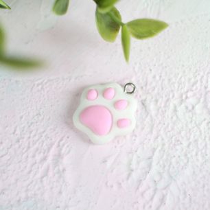 Подвеска - Мармеладная лапка 19 мм., комплект 5 шт.