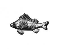 Барельеф рыбы Ёрш