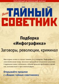 Ваш тайный советник. Подборка «Инфографика. Заговоры, революции, криминал»