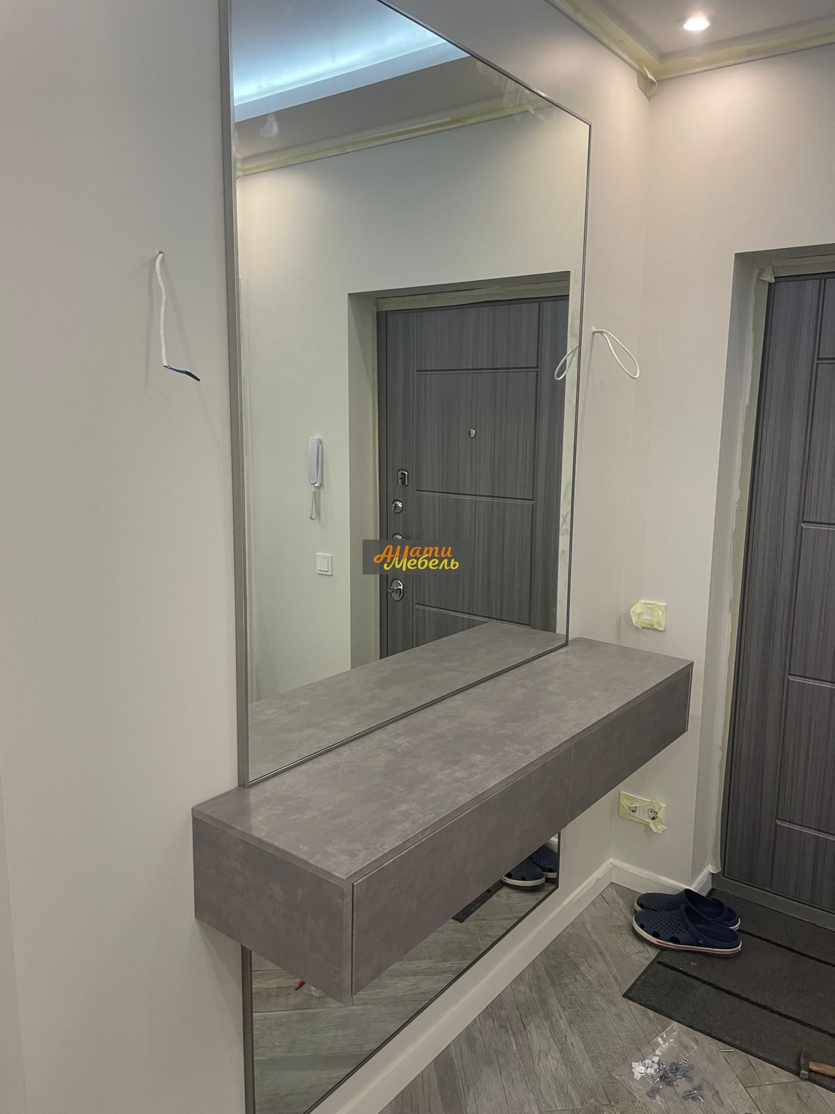 прихожая с зеркалом в профиле 1500*1200 за 0 ₽