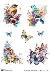 Set butterflies 1