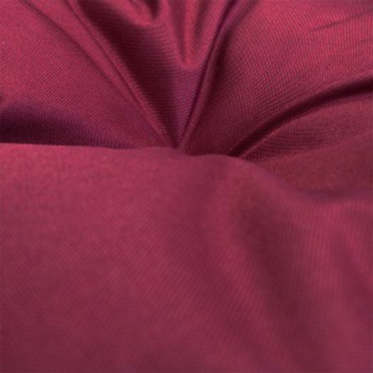 МГПК2-14-02 Подвесное кресло ДЛЯ ДВОИХ с ротангом чёрное, бордовая подушка