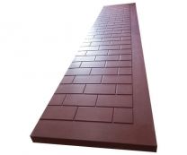 Глухая плита мощения 'Кирпичик №1