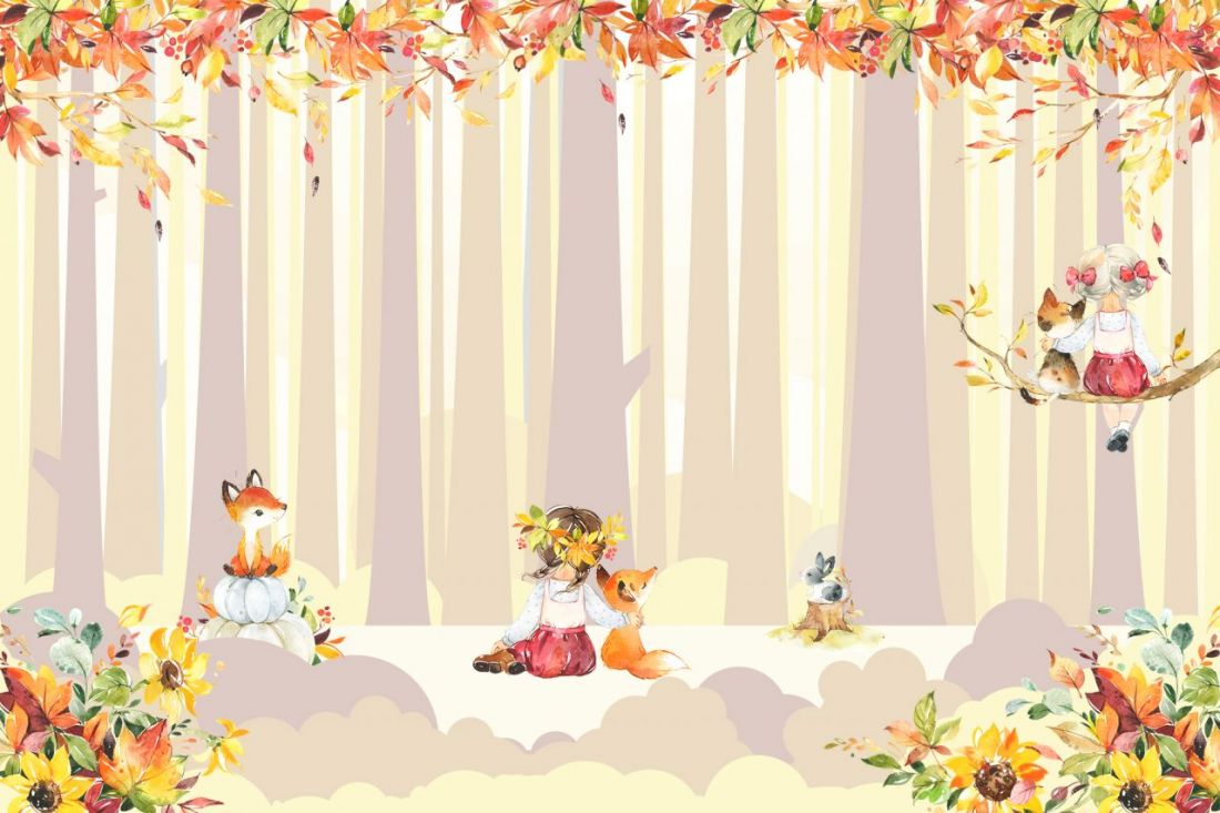 Autumn forest q