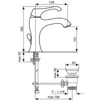 чертёж Emmevi Ares 76003BIO