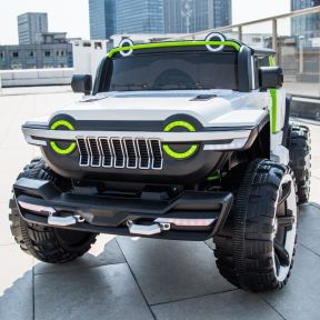 Электромобиль для детей Jeep 4WD WN-1166 Белый
