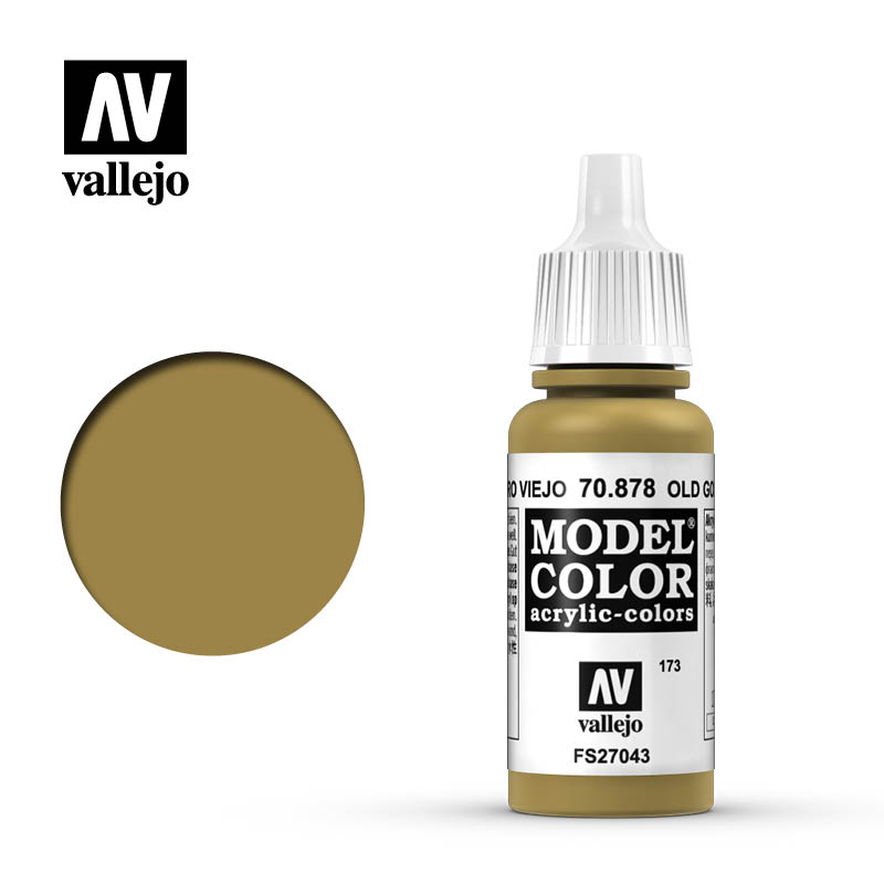 Краска Vallejo Model Color - Old Gold (70.878)