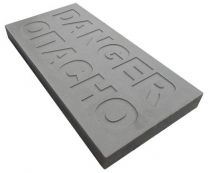 Плита для защиты кабеля "DANGER/ОПАСНО" без армирования