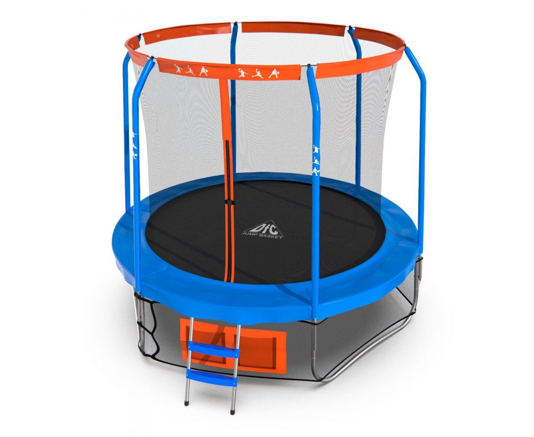 Батут DFC Jump Basket с сеткой 10FT-JBSK-B