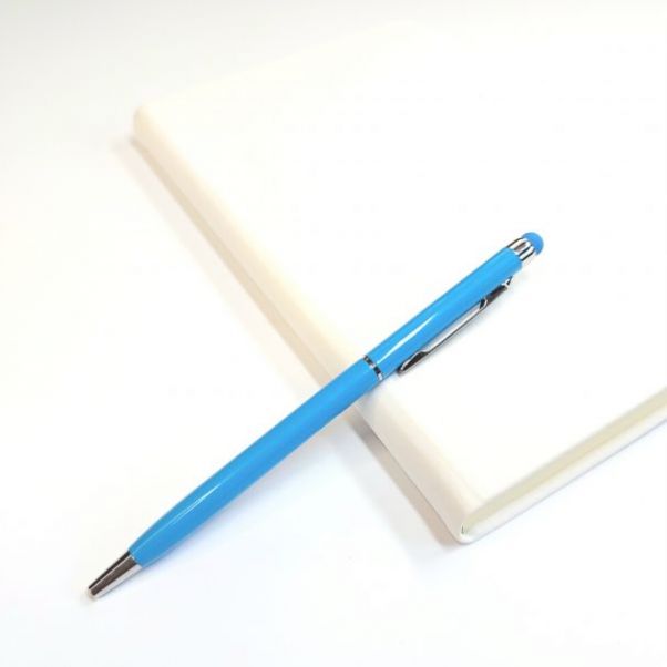 Голубые ручки со стилусом TouchWriter