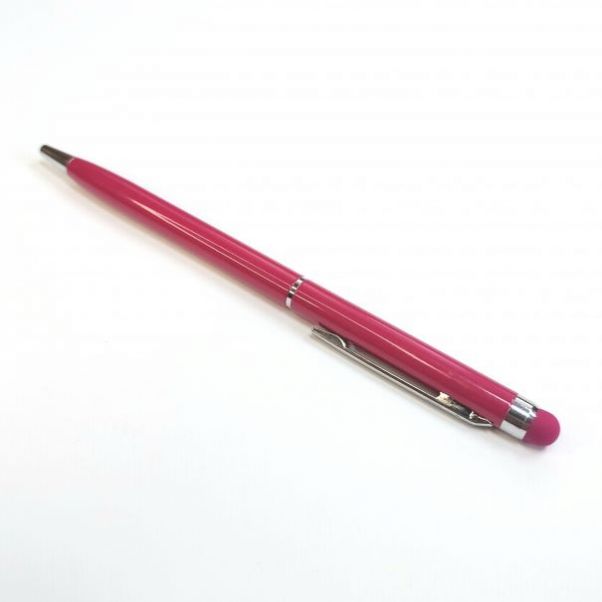 Розовые ручки со стилусом TouchWriter
