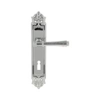 Ручка на планке Extreza Piero 326 KEY PL02 полированный хром