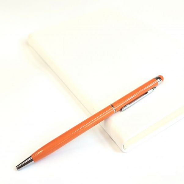 Оранжевые ручки со стилусом TouchWriter