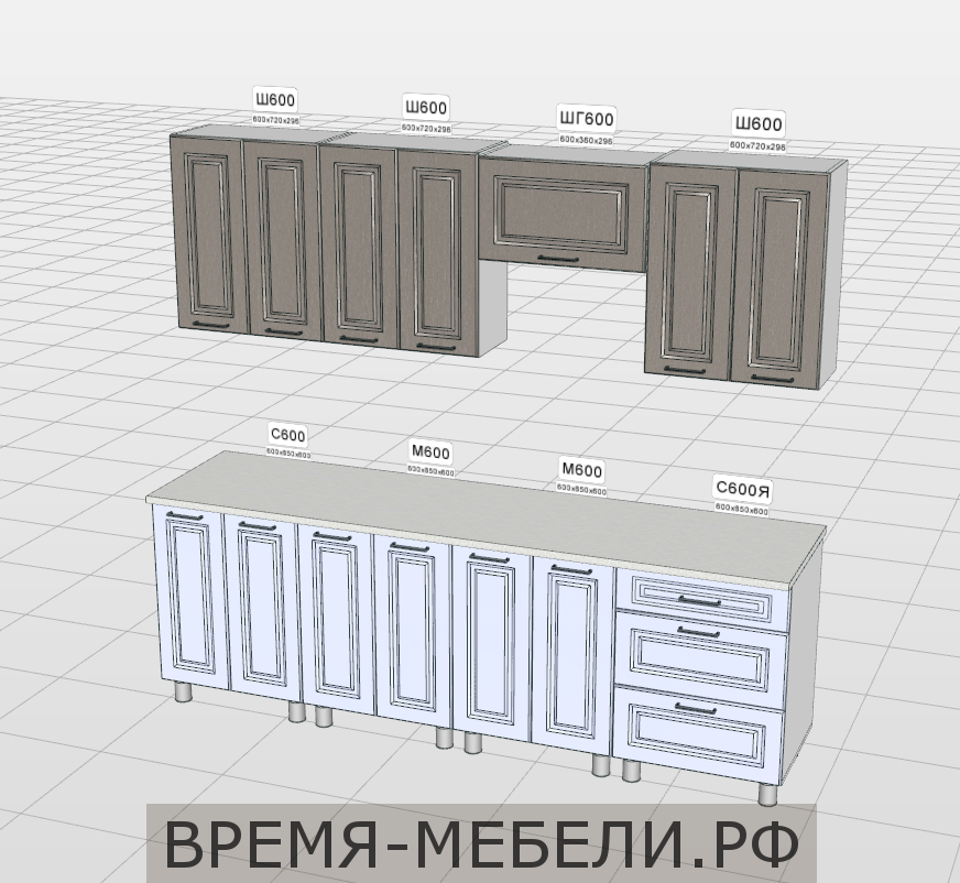 КГ 2400 мм «Грейвуд» Акция