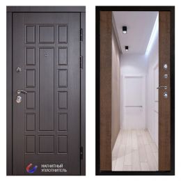 Входная дверь Termo-door  Виргиния венге Зеркало Дуб