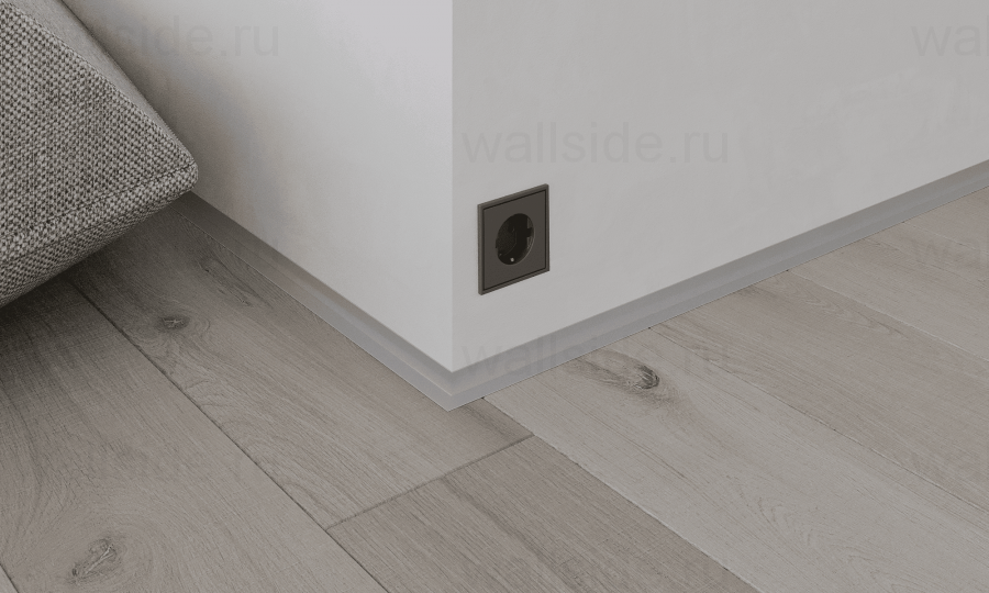 Микроплинтус Лайн Ликорн С-05.25.2 L-образный анодированный