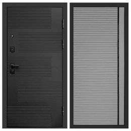 Входная дверь Termo-door Фаворит BLACK PORTE Грей Софт