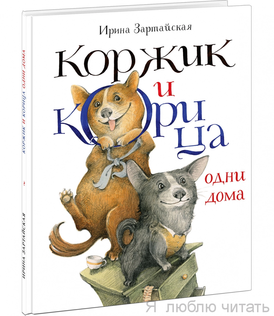 Коржик и Корица одни дома