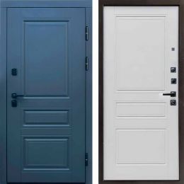 Входная дверь Termo-door Орегон Графит Классик Белый матовый