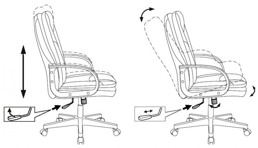 Кресло Бюрократ CH-868LT