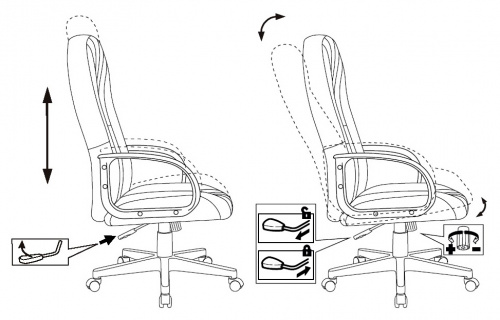 Кресло Бюрократ CH-898