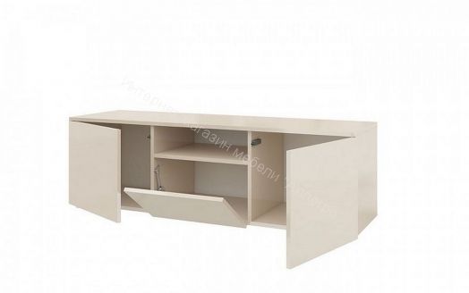Тумба ТВ Исп.4 ПМ-311.11 (Бежевый глянец)
