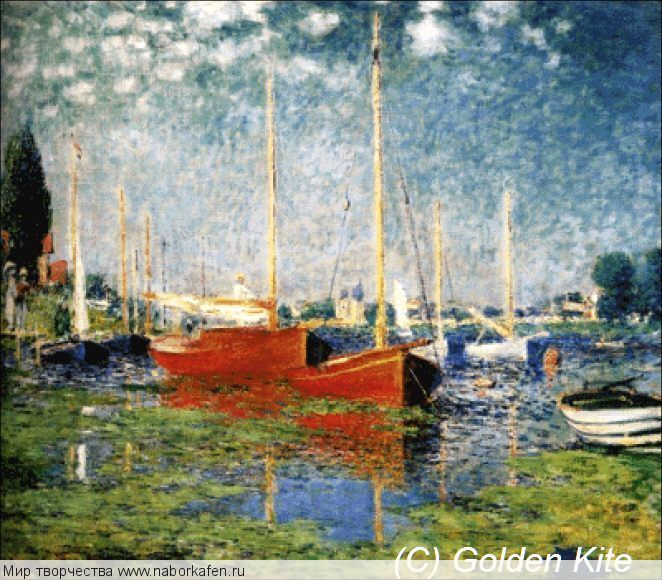 Набор для вышивания "1228 The Red Boats, Argenteuil"