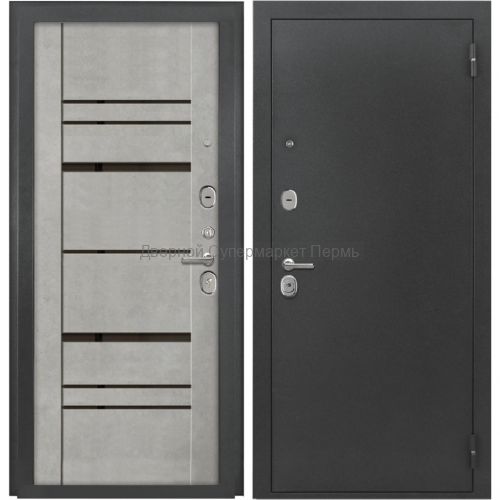 СТРАЖ МОДЕРН-2 дверь в квартиру в цвете бетон