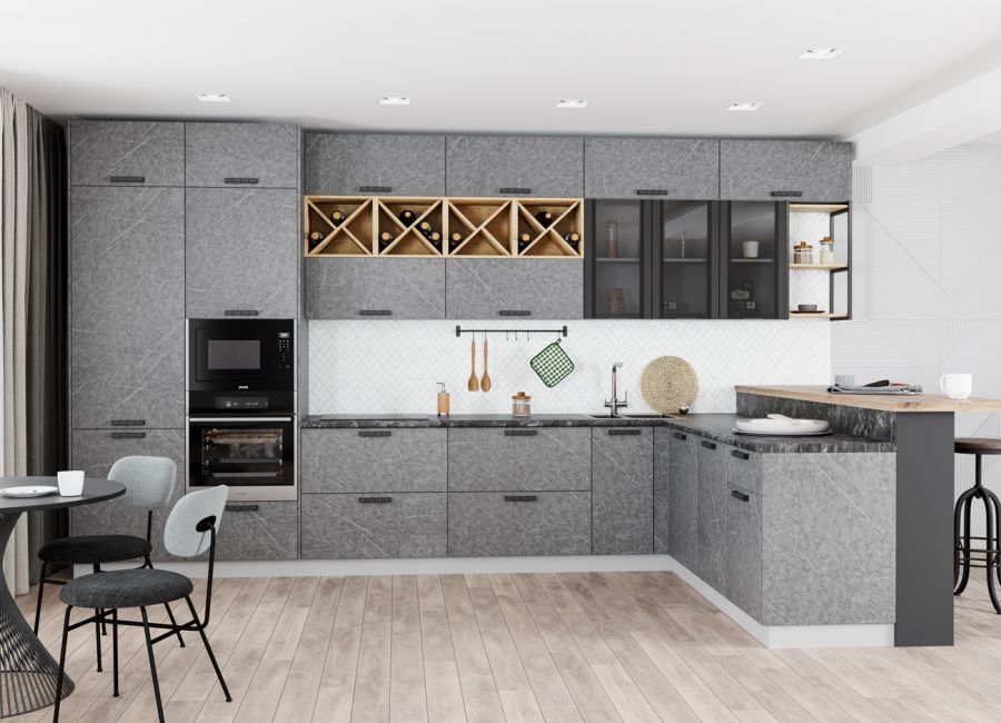 Модульный гарнитур "Ройс"