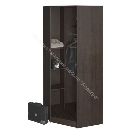 Шкаф "Ронда"  ШКУ угловой с зеркалом