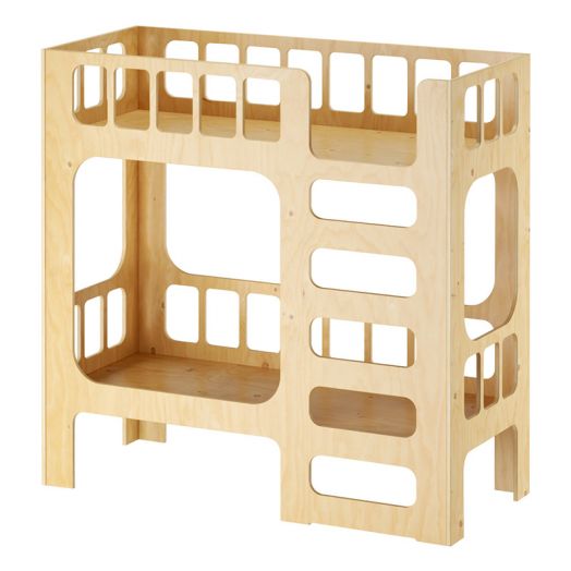 РСН-0682-01 Кровать 2 яруса Детская "Соня" Фанера (Бесцветный лак)