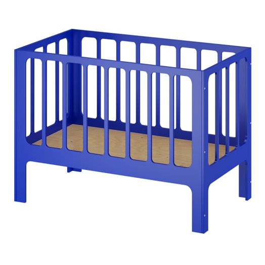 РСН-0073-06 Кровать – манеж младенческая «Сева» Фанера (цвет Синий)