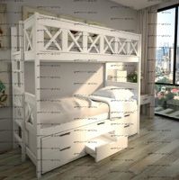 Кровать двухъярусная Прованс Factory №7С