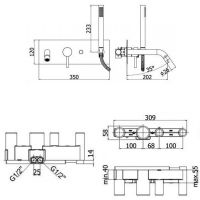 схема Paffoni Light LIG001NO