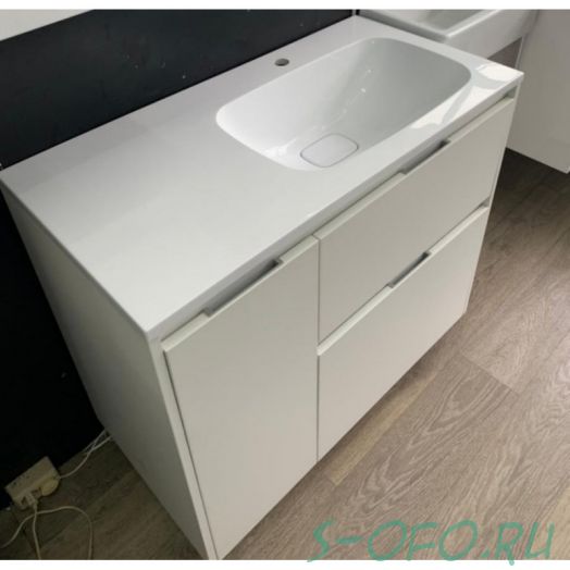 Тумба напольная Барселона 90 с выкатной корзиной Style Line