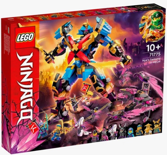 Конструктор LEGO Ninjago 71775 Механический самурай X Нья, 1003 дет.