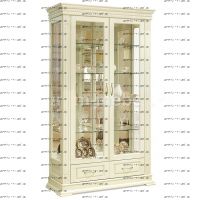 Шкаф-витрина 2-дверный Флоренция-1 (ШхГхВ): 1000х400х2000