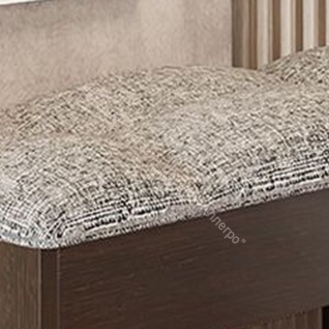 Обувница Лина, венге/рогожка серая