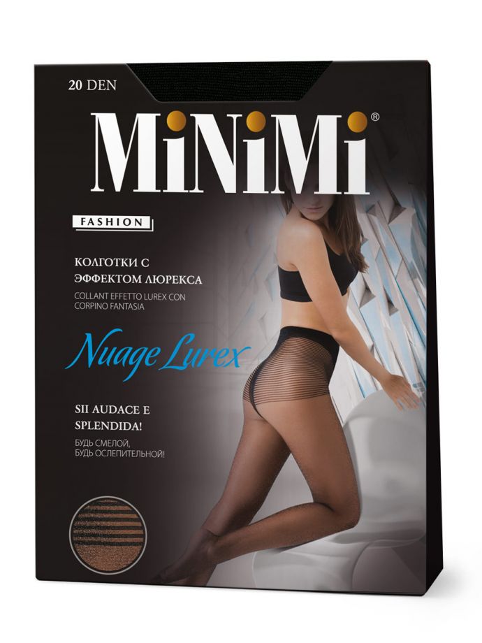 колготки MINIMI Nuage Lurex 20