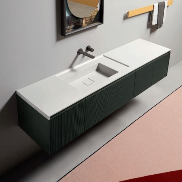 Изображение Столешница Flumood с 4-мя модулями Antonio Lupi Binario 03 (Пример 4)